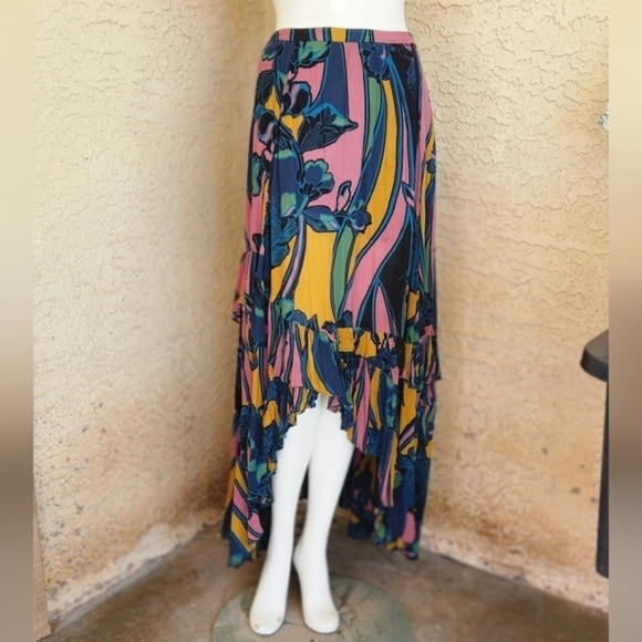 FREE PEOPLE BRING BACK THE SUMMER MAXI SKIRT - Picture 4 of 8